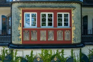 Nord-Fassade; Ansicht des Wintergartens